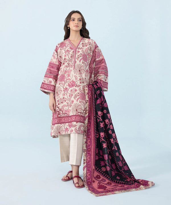 Sapphire 3PC - Printed Lawn Suit - Vol 13 | U2DDY23V96WS