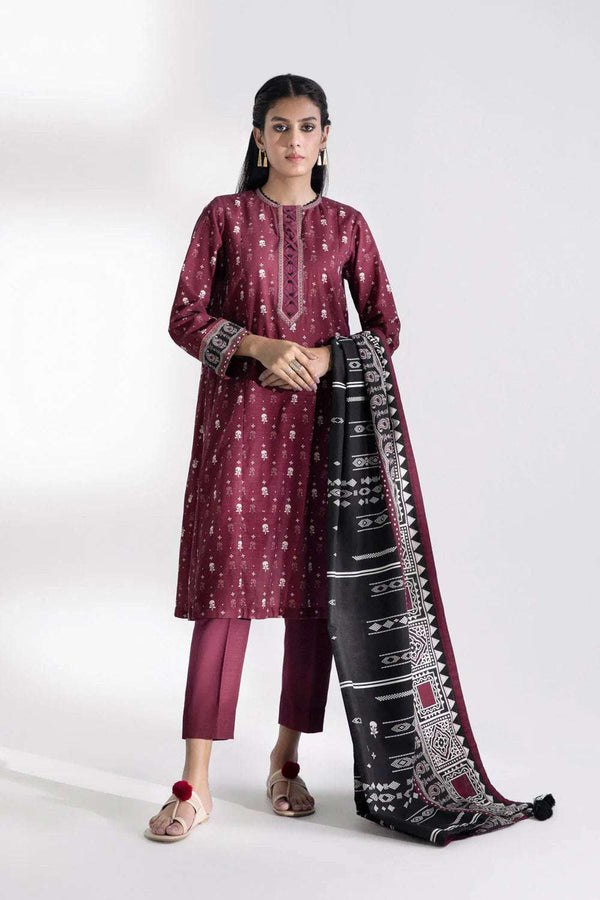 Sapphire Unstitched 3PC Printed Lawn - Vol 10