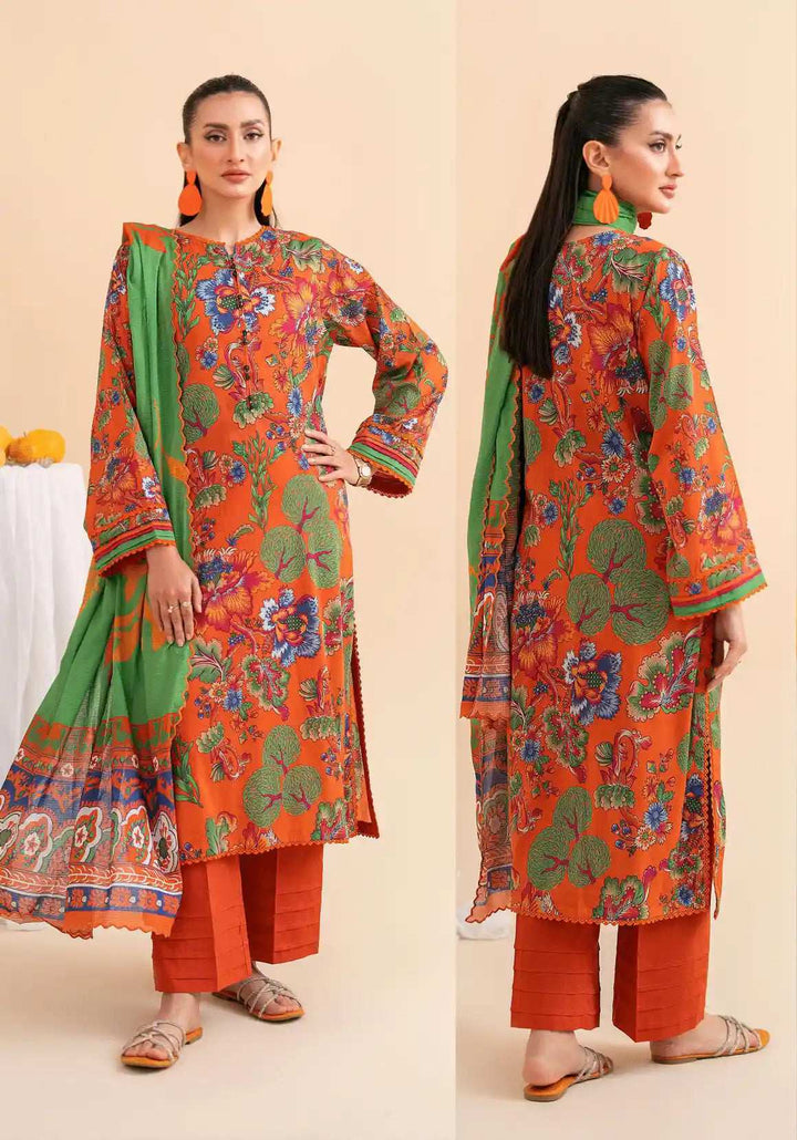SIBINA Unstitched Luxury Lawn 3PC - A12