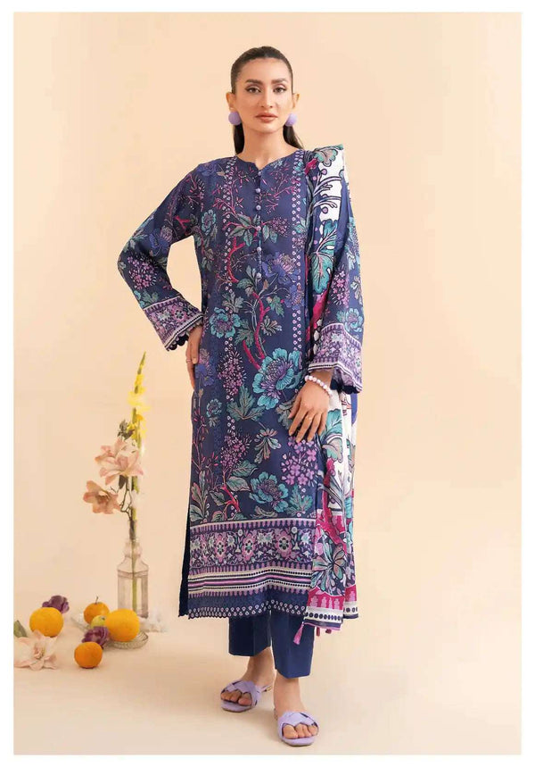 SIBINA Unstitched Luxury Lawn 3PC - A6