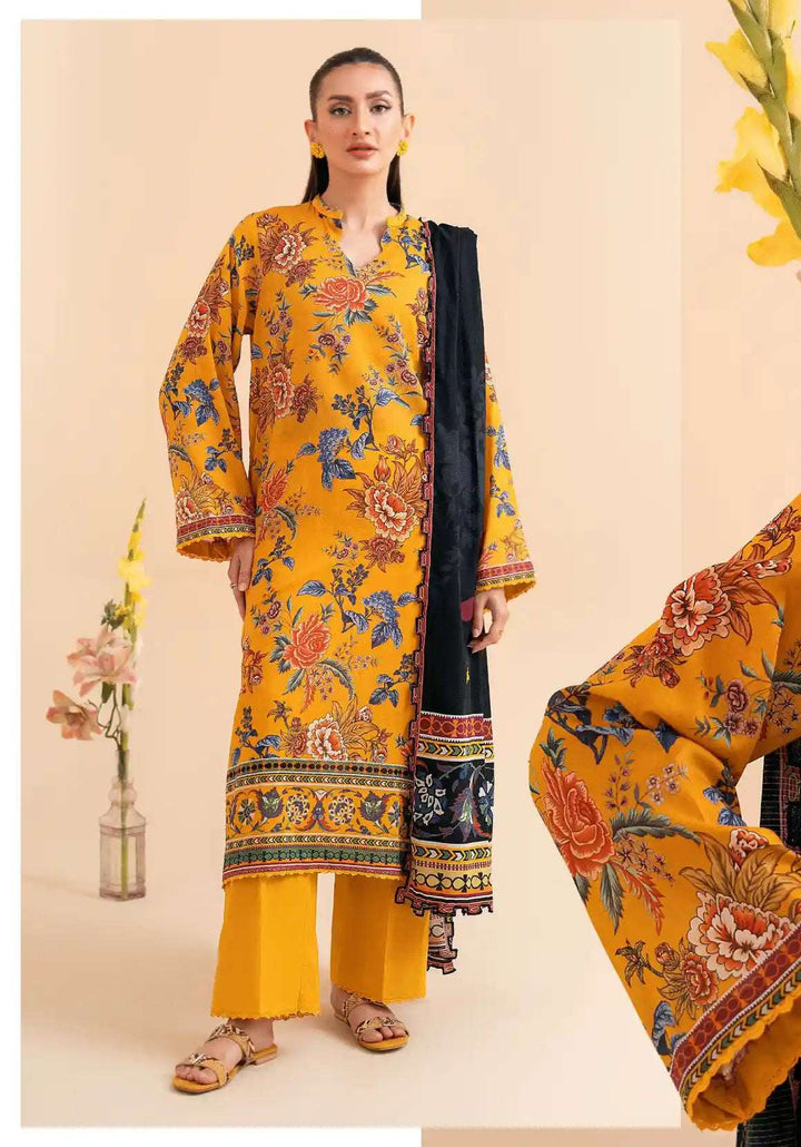 SIBINA Unstitched Luxury Lawn 3PC - A7