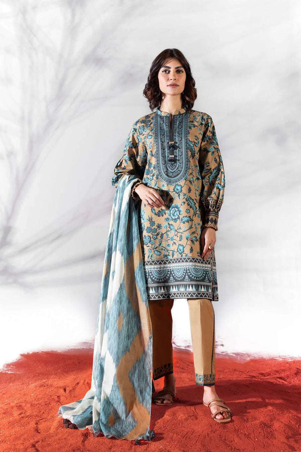 Sapphire 3PC - Printed Lawn Suit - Vol 13 | 3PDAY22V28WS