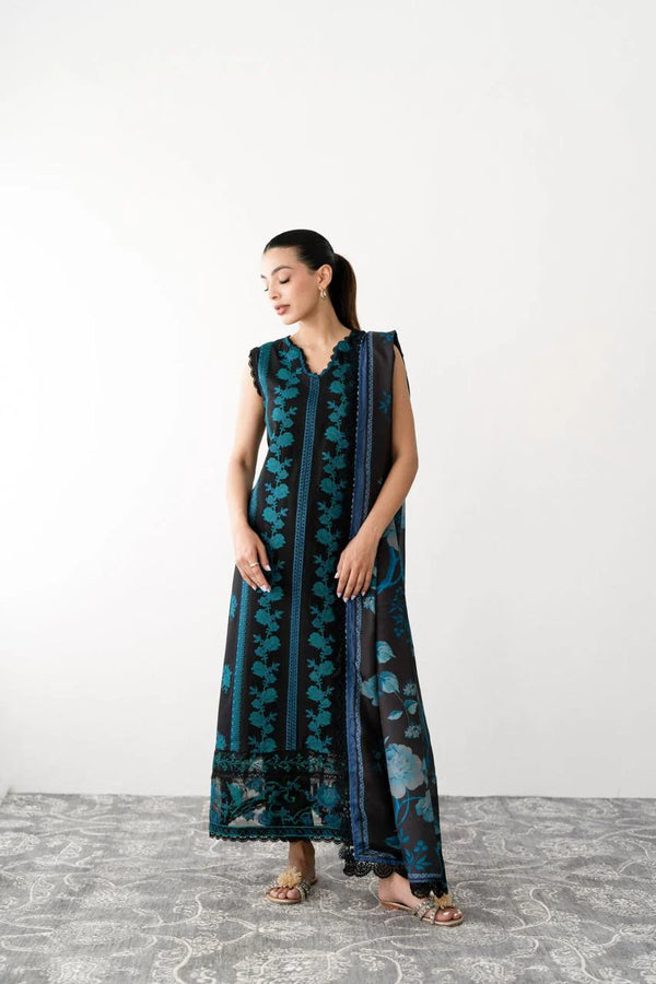 Zaib Dhanak Collection - Green 2369