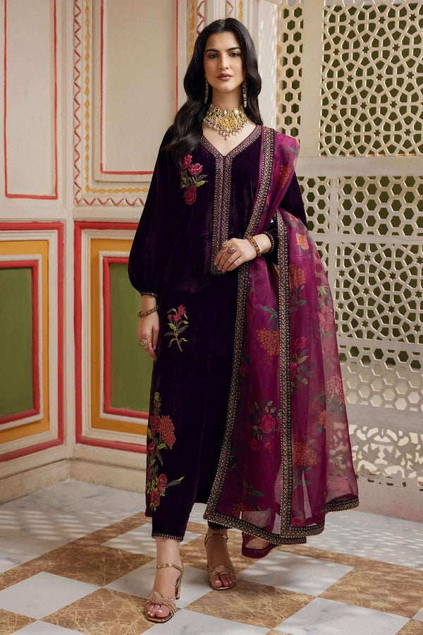 Charizma - Signora 3PC Premium Velvet Collection CVT4-19