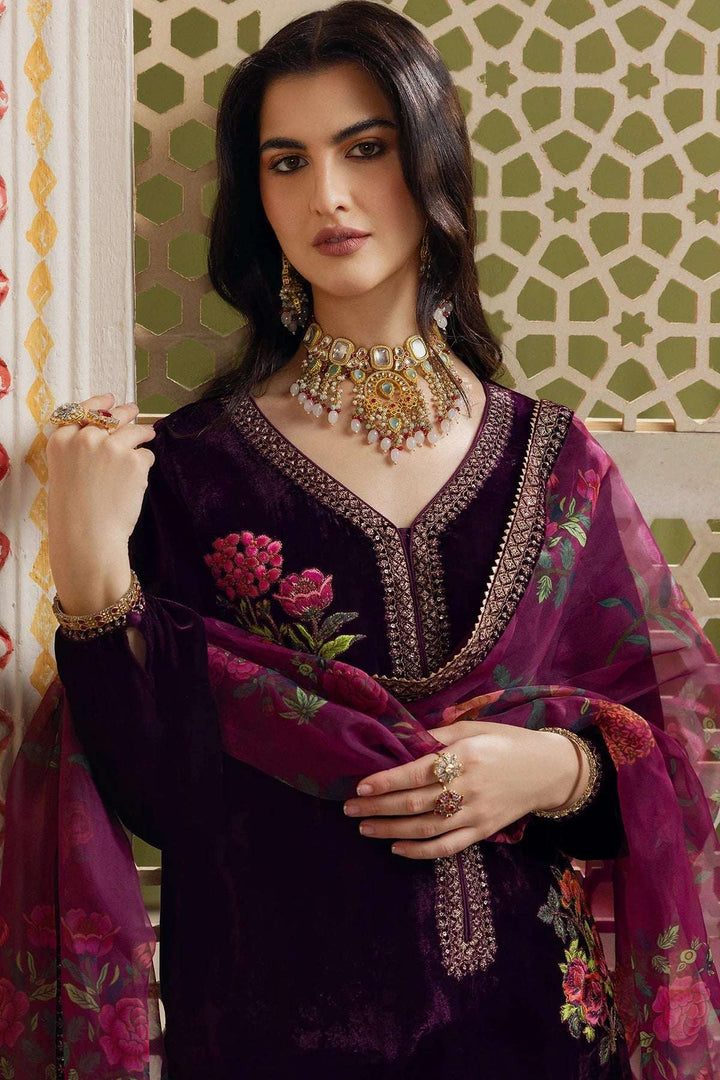 Charizma - Signora 3PC Premium Velvet Collection CVT4-19
