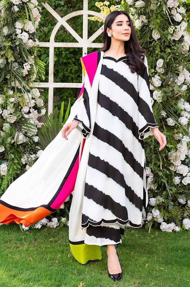 LULUSAR Silk 3PC Digital Printed - 866