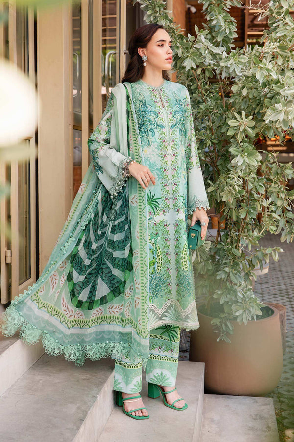 Maria.b 3PC Printed Lawn Suit | MPT-2514-A