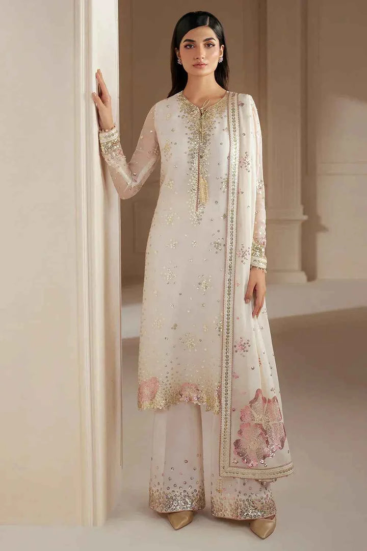 Jazmin Chiffon Embroidered Unstitched Collection - UC 3069