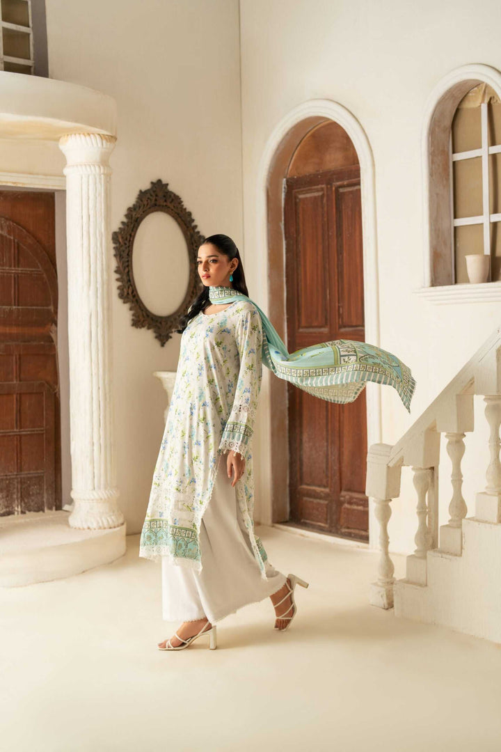 Salina Printed Linen By Regalia - SLV1-1