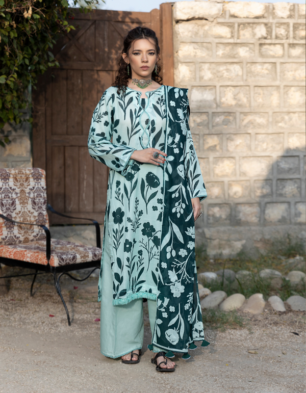 3PC Paltar Summer's Gulbahar Premium Lawn Collection