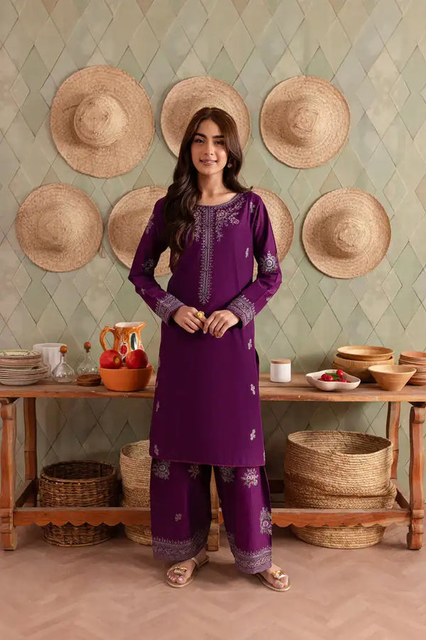 Dhanak-2pc Embroidered- 290
