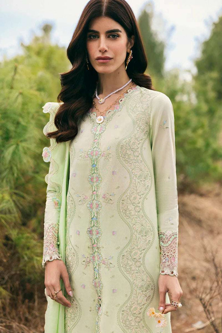 Qalamkar 3PC Qlenikari Lawn'25 | DC-14 Meline