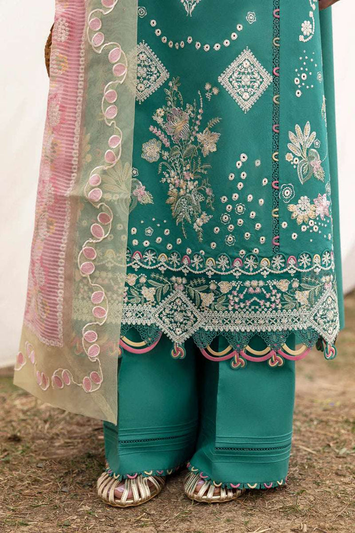 Qalamkar 3PC Qlenikari Lawn'25 | DC-08 Elida