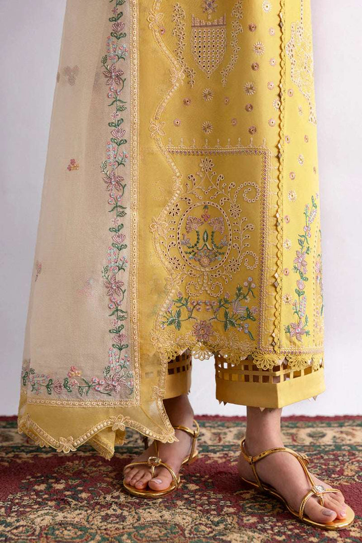 Qalamkar 3PC Qlenikari Lawn'25 | DC-09 Enya