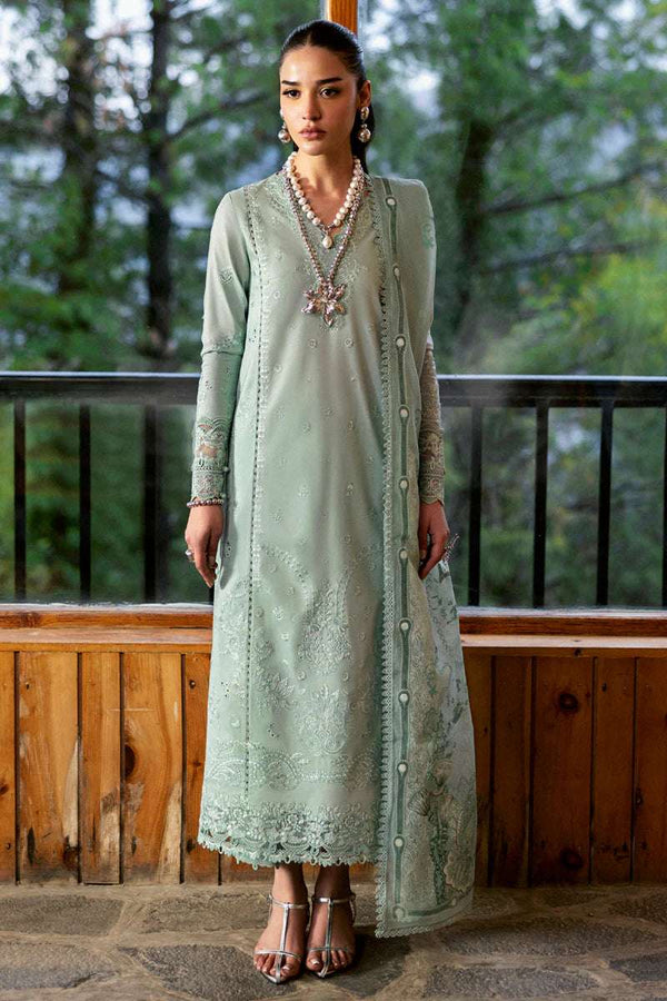 Qalamkar 3PC Qlenikari Lawn'25 | DC-15 Elira