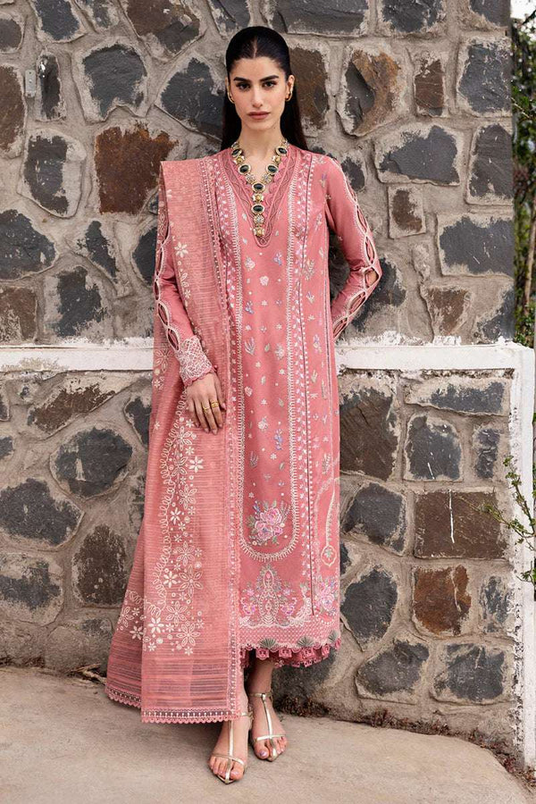 Qalamkar 3PC Qlenikari Lawn'25 | DC-03 Moya