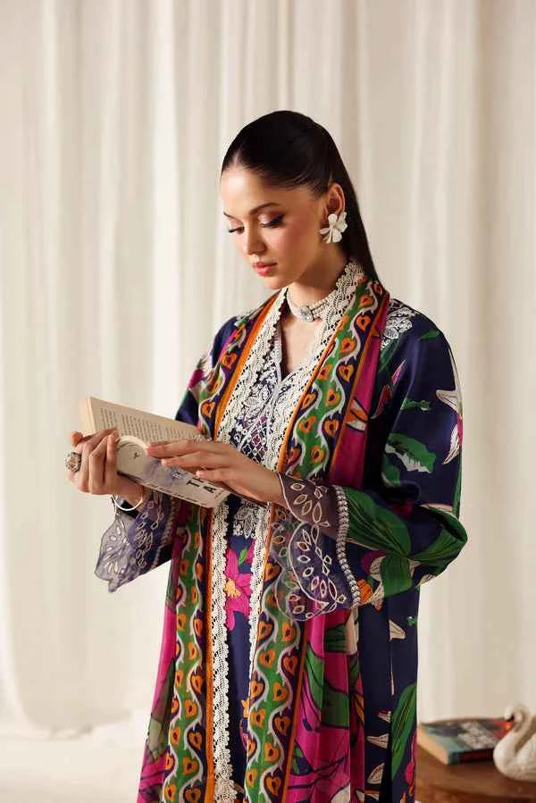 NAQSH 3PC Digital Printed Filament Viscose  -00190