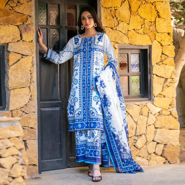 Stella 3Pc Lawn Digital Printed - STV4-3