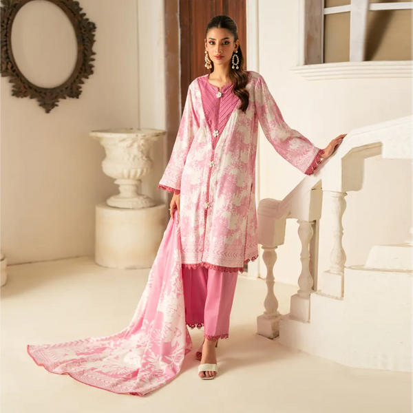 Salina Printed Linen By Regalia - SLV1-3