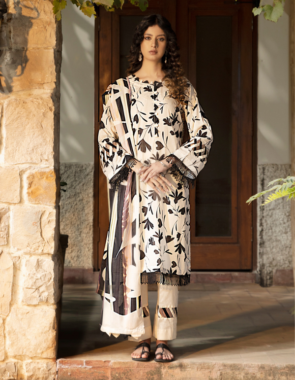 3PC Paltar Summer's Gulbahar Premium Lawn Collection