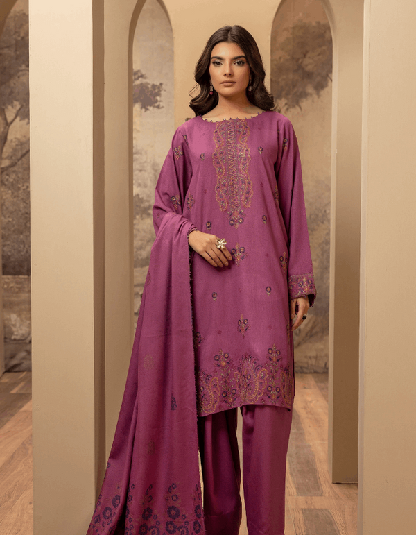 Dastoor Embroidered Karandi Collection by Khoobsurat  D-304