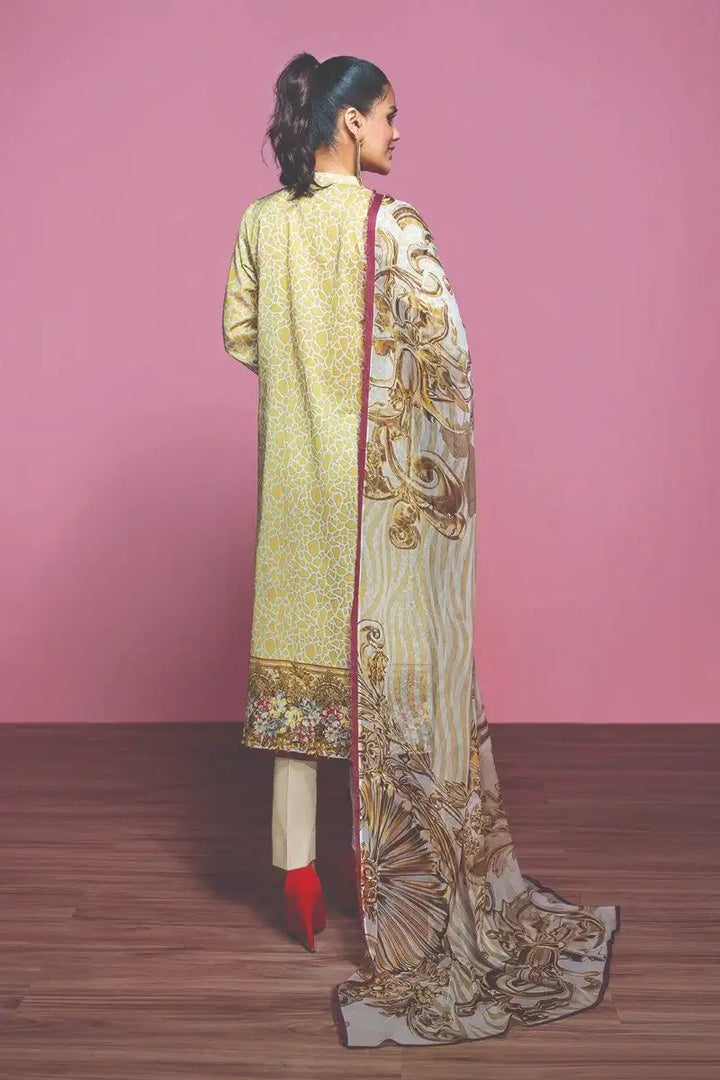 Nishat 3Pc Printed Khaddar Suite  | 42001242-R