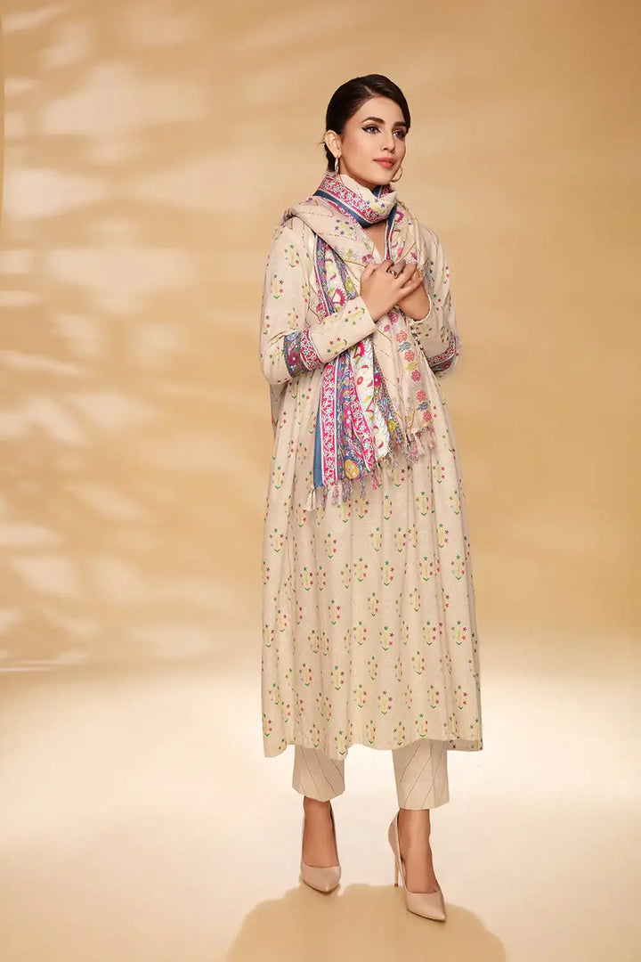 Nishat 3Pc Printed Khaddar Suite  | 42105072-R