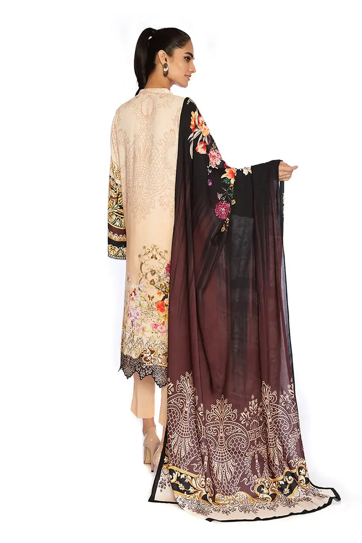 Nishat 3Pc Printed Khaddar Suite  | 42105117-R