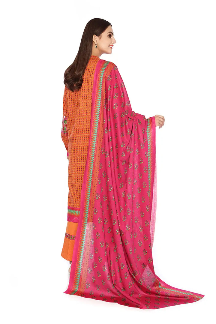 Nishat 3Pc Printed Khaddar Suite  | 42105122-R