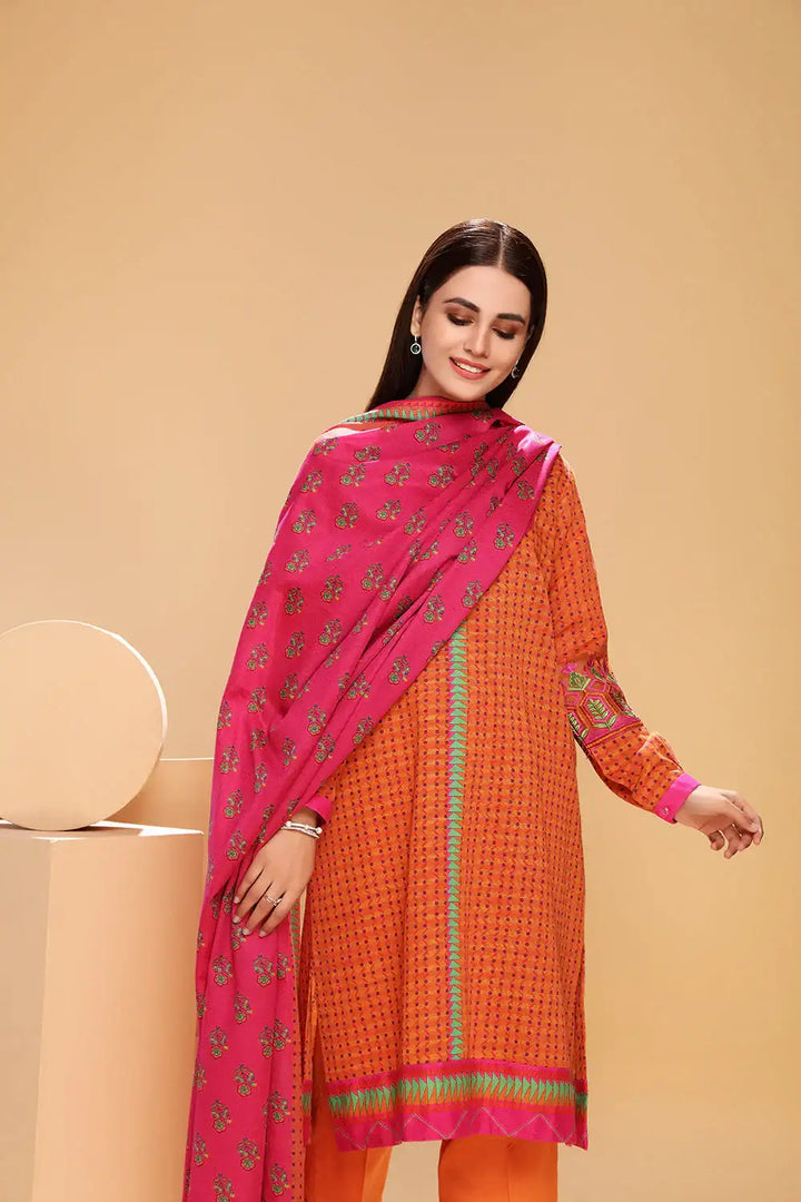Nishat 3Pc Printed Khaddar Suite  | 42105122-R