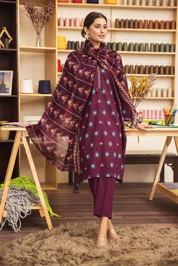 Nishat 3Pc Printed Lawn Vol 9 Summer'25 | 42201075-R