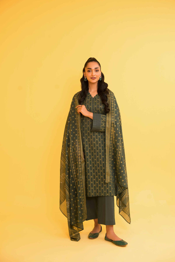 Nishat 3Pc Printed Lawn Vol 11  | 42302056-R