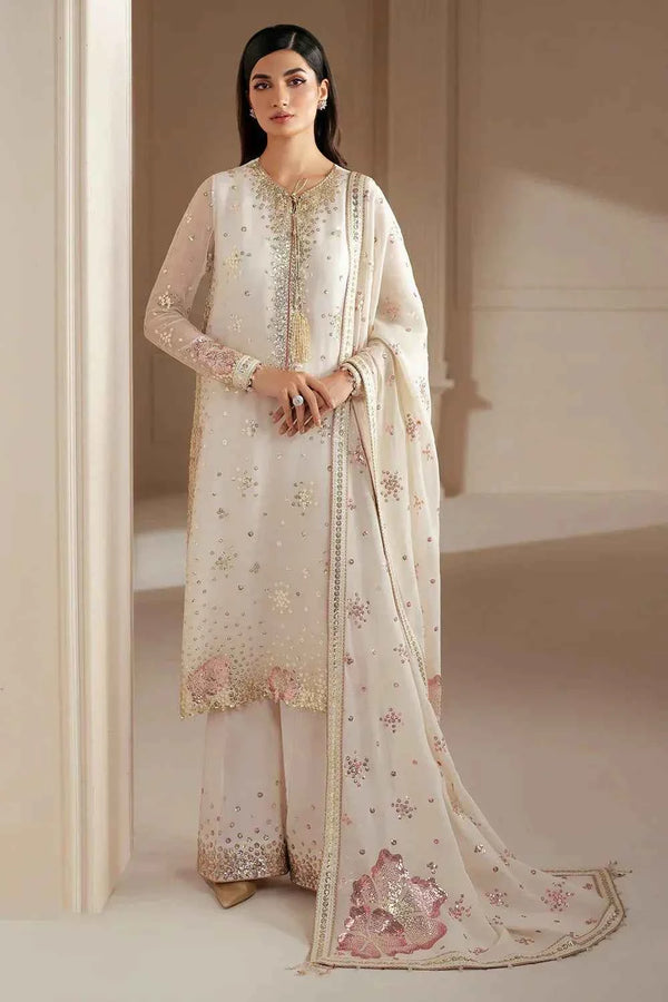 Jazmin Chiffon Embroidered Unstitched Collection - UC 3069