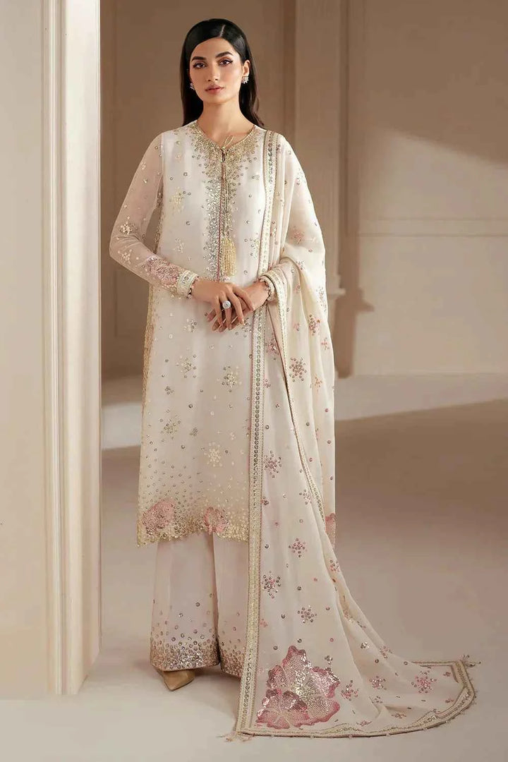 Jazmin Chiffon Embroidered Unstitched Collection - UC 3069