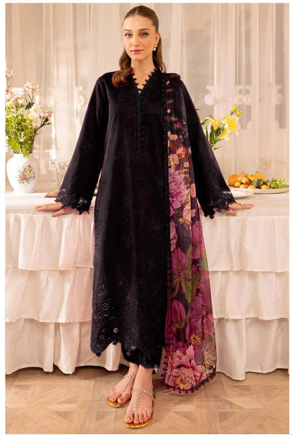 Maria B Lawn Printed Embroidery 3 Piece Unstitched Dress – 2317
