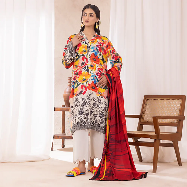 Salina Printed Linen By Regalia - SLV3-5