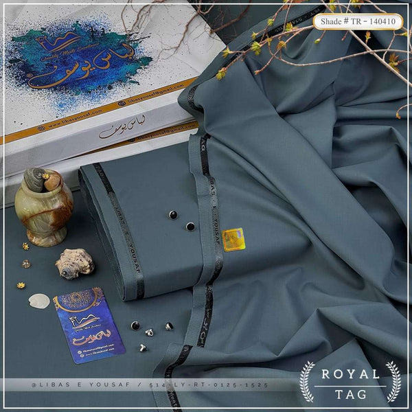 Royal Tag | Crafted by Libas e Yousaf | Wash & Wear | Summer |  Steel Gray