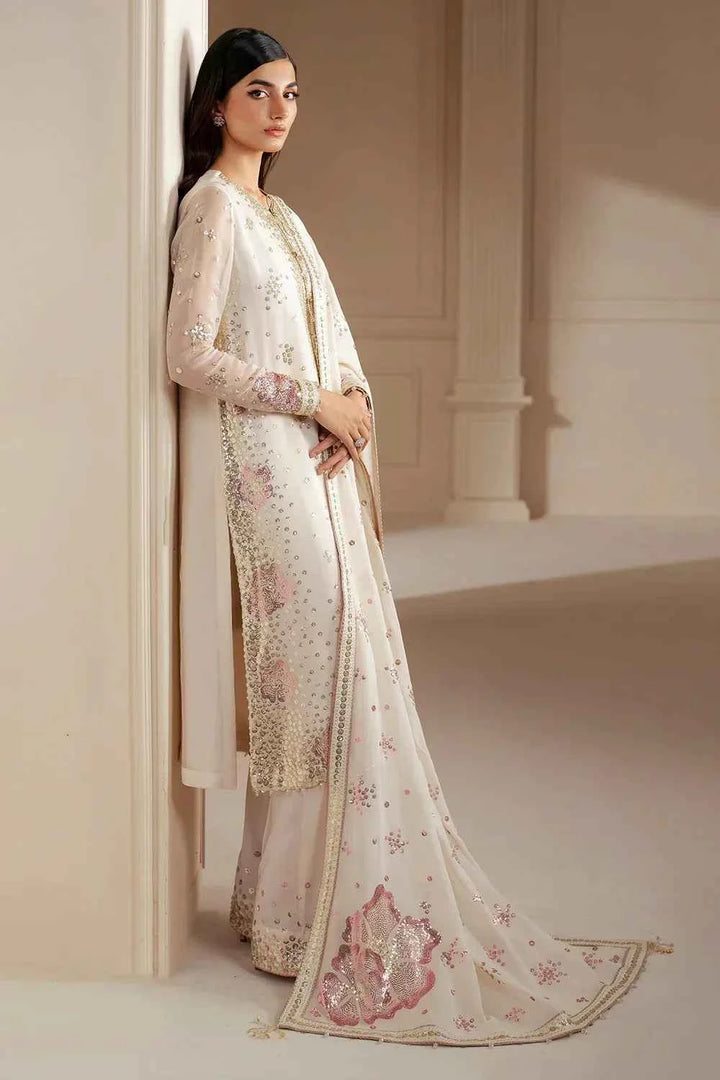 Jazmin Chiffon Embroidered Unstitched Collection - UC 3069