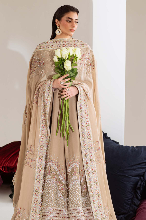 Nureh 3Pc Embroidered And Embellished Velvet - NW-108 - RUBAB CLOSET