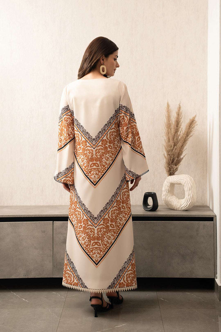 Rubab Closet's 2PC Winter Digital Printed Silk - 851
