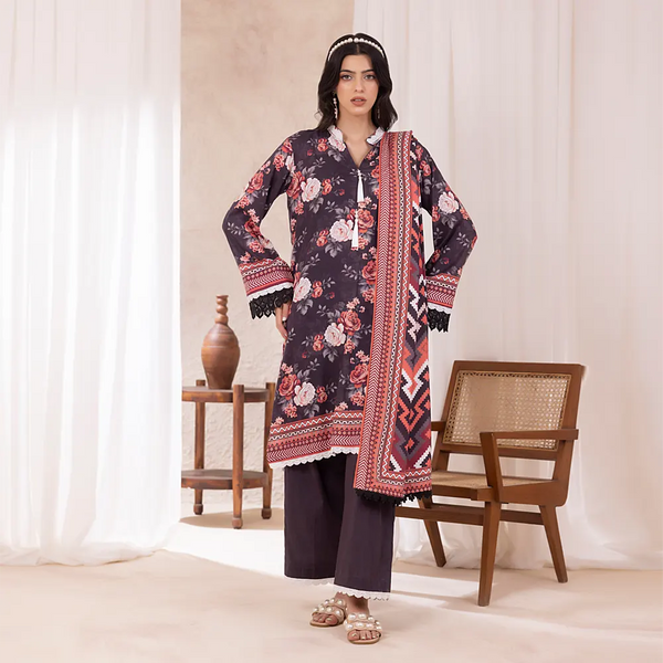 Salina Printed Linen By Regalia - SLV3-6