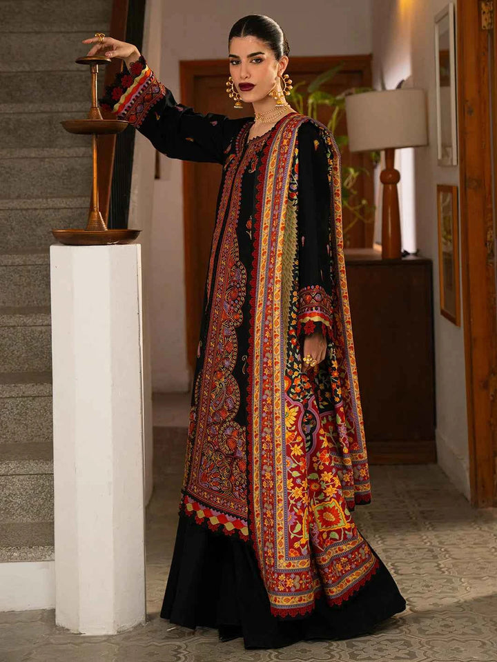 Gulrukh By Bin Ilyas 61-B | 3 PC Khaddar