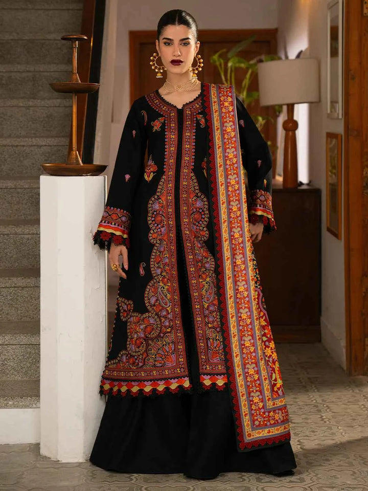 Gulrukh By Bin Ilyas 61-B | 3 PC Khaddar