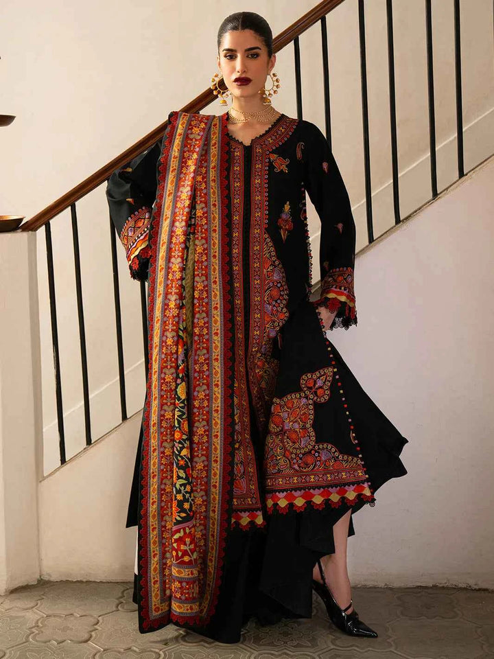 Gulrukh By Bin Ilyas 61-B | 3 PC Khaddar