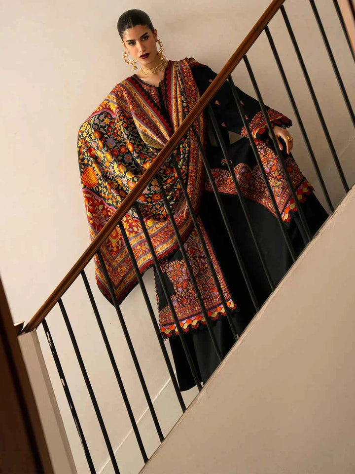 Gulrukh By Bin Ilyas 61-B | 3 PC Khaddar