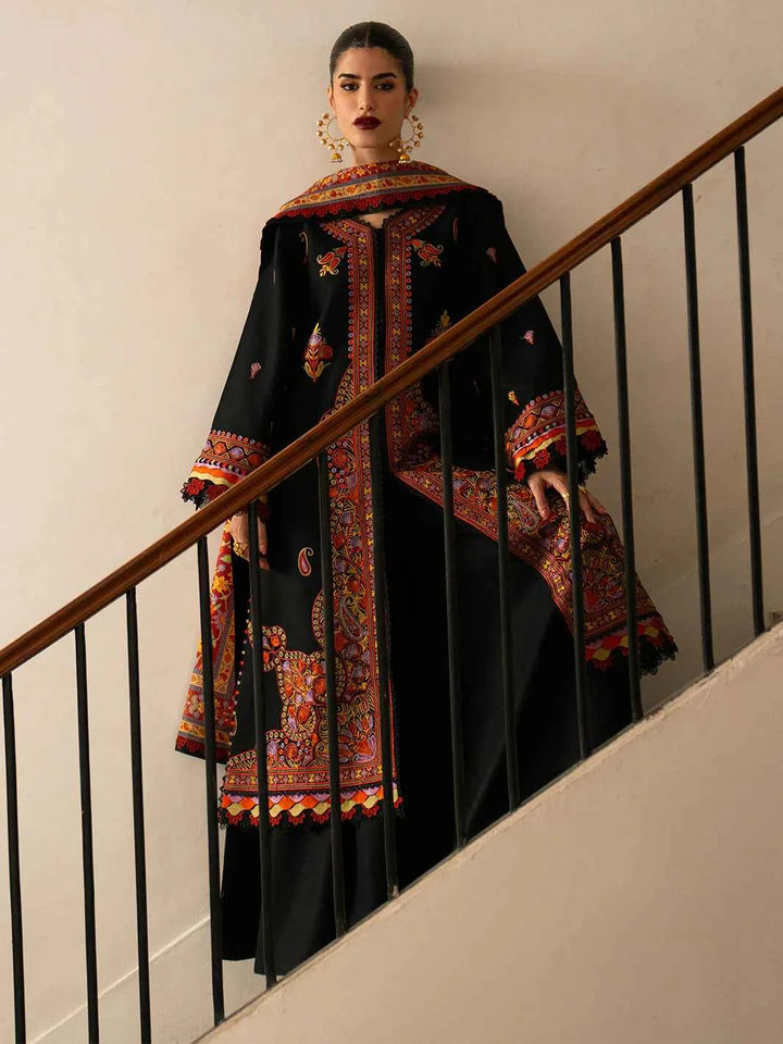 Gulrukh By Bin Ilyas 61-B | 3 PC Khaddar