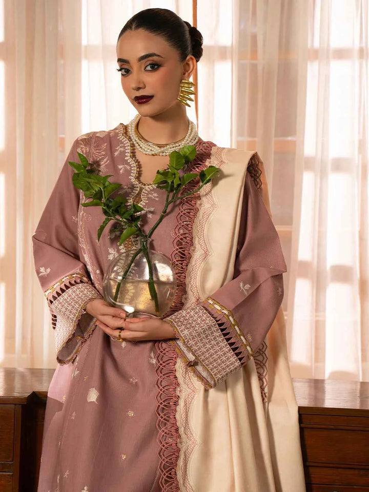 Gulrukh By Bin Ilyas 62-A | 3 PC Khaddar
