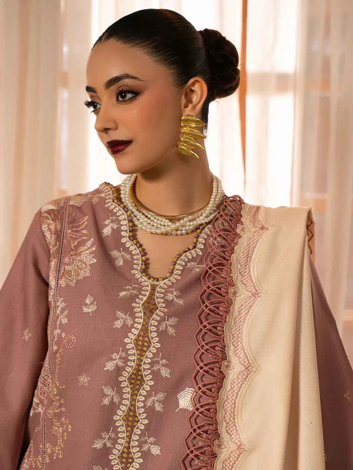 Gulrukh By Bin Ilyas 62-A | 3 PC Khaddar