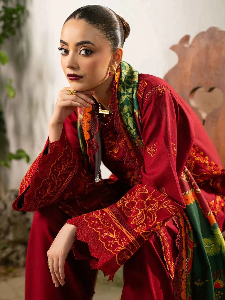 Gulrukh By Bin Ilyas 63-B | 3 PC Khaddar