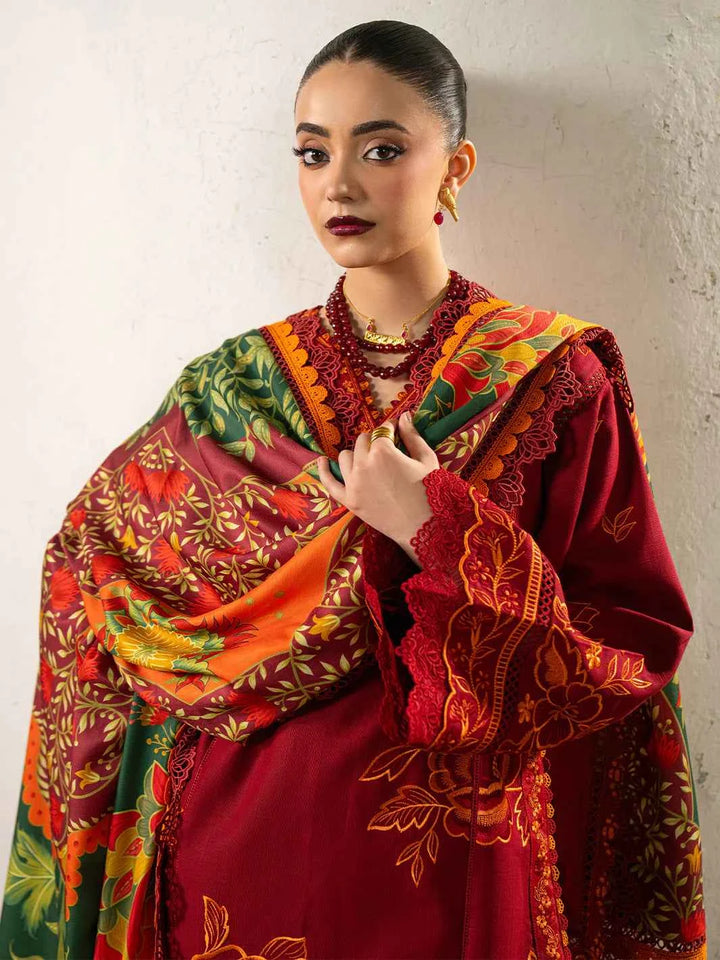 Gulrukh By Bin Ilyas 63-B | 3 PC Khaddar